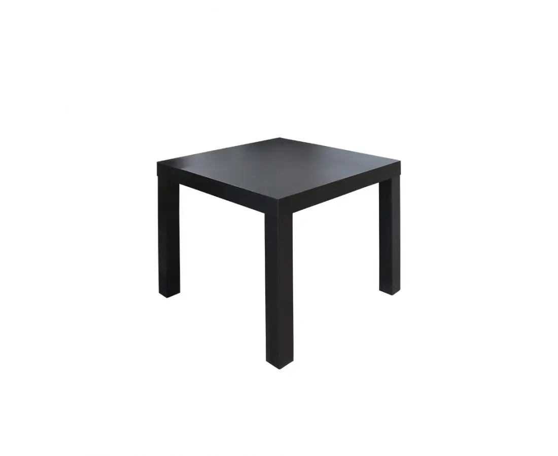 Столик приставной 55*55 темно-коричневый ЛАКК