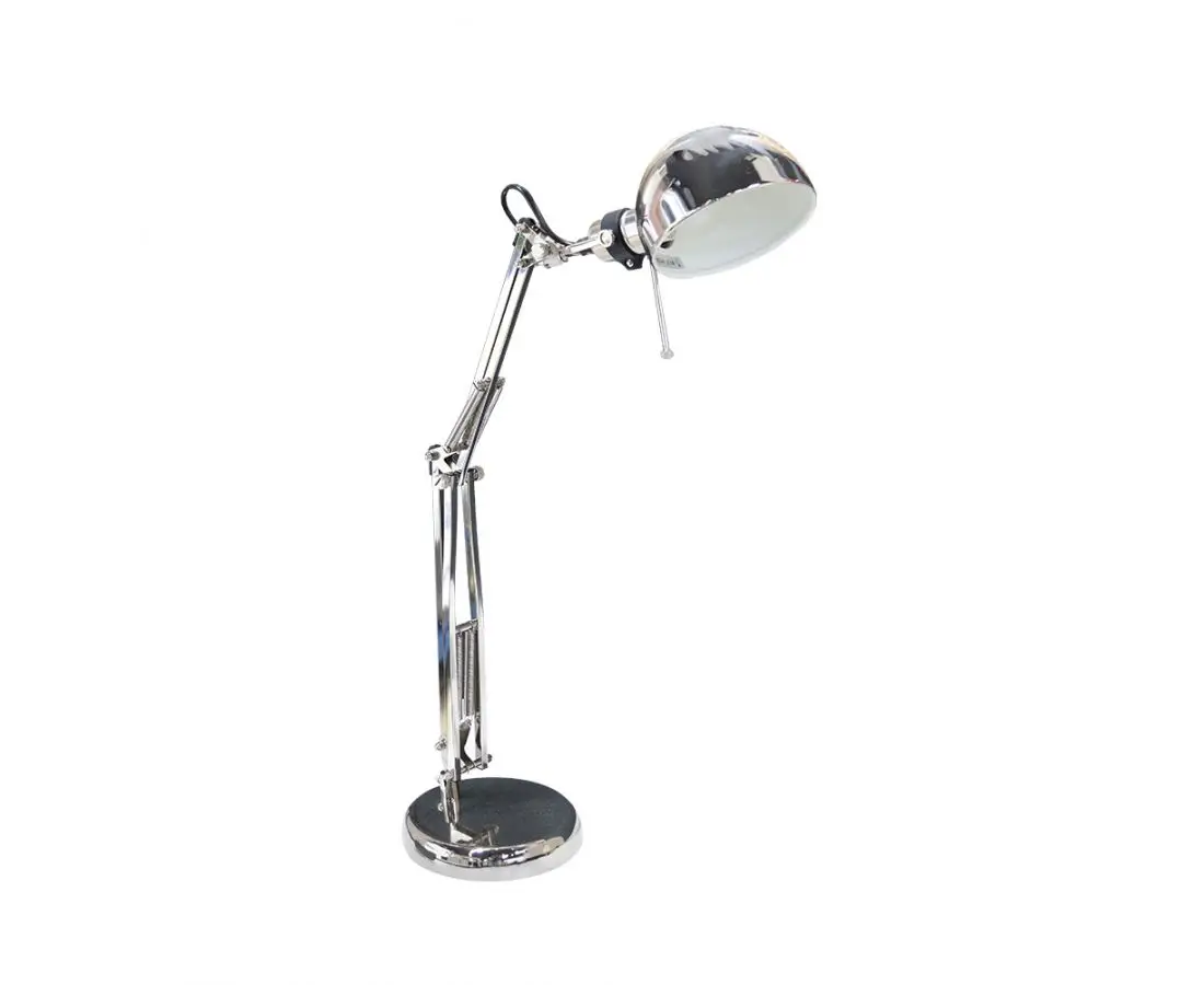 Настольная лампа никелированная FORSA — фото 1