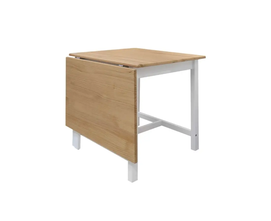 Стол кухонный складной светло-коричневый 124x75 PINNTORP — фото 1