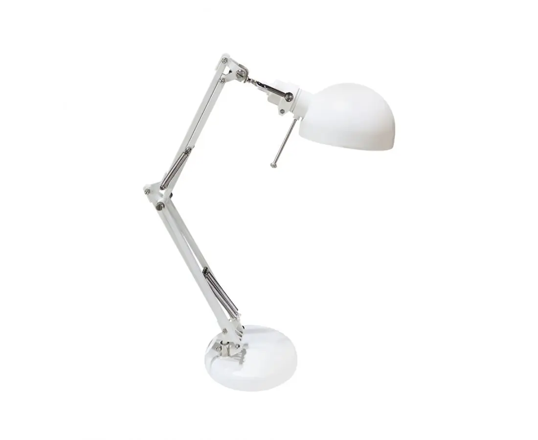 Лампа настольная белая FORSA