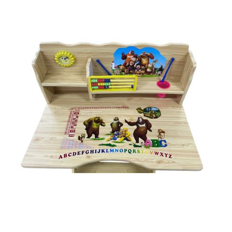 Детский стол и стул (716) деревянный — фото 2