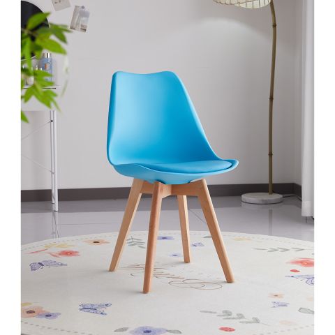 Стул для гостиной XS-C6106 (синий 60125) синий — фото 2