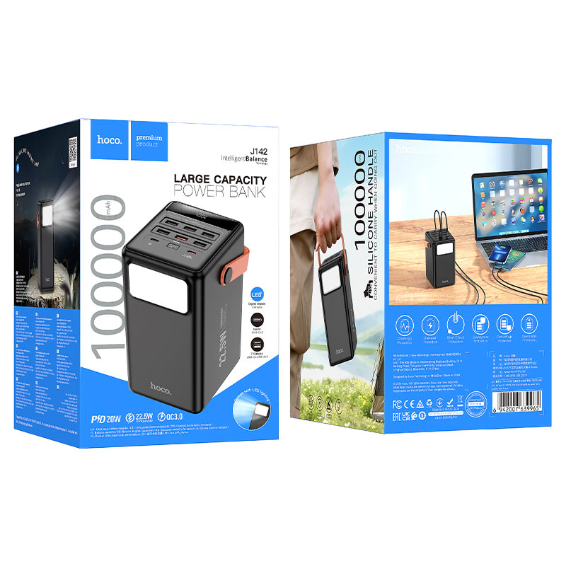 Power bank HOCO J142 100 000 mAH — фото 6