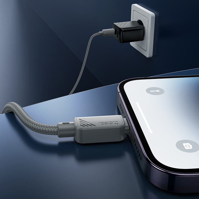 Кабель Lightning (iOS) / Type-C (X107 и Х113) 1м — фото 3